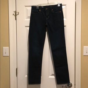 Gap 1969 Real Straight 28R Dark Denim Jeans